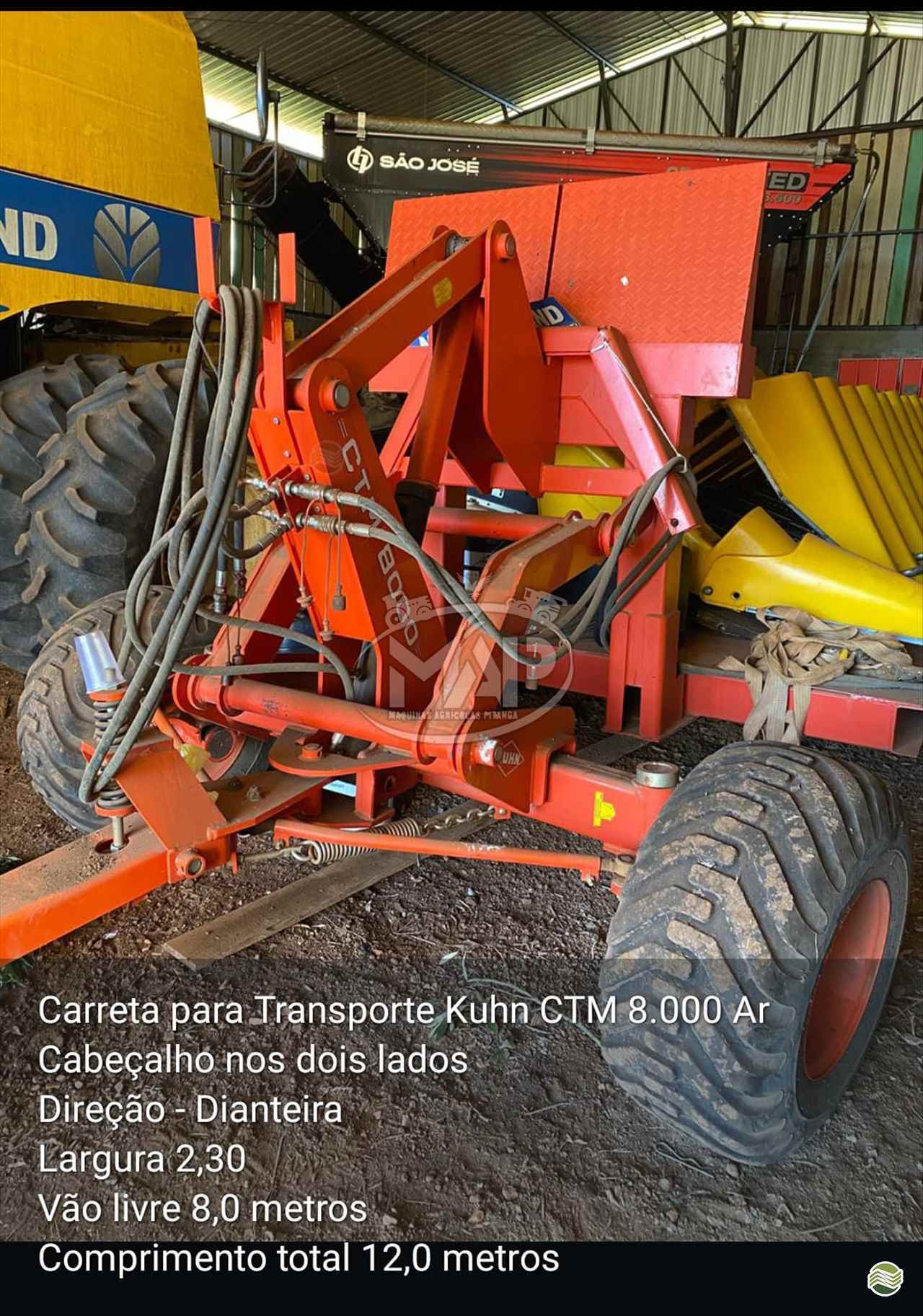 IMPLEMENTOS AGRICOLAS CARRETA TRANSPORTE PLATAFORMA DE TRANSPORTE Máquinas Agrícolas Pitanga PITANGA PARANÁ PR